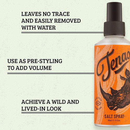 Tenax Sea Salt Spray 150ml - Ιταλικό σπρέι υφής για beach waves