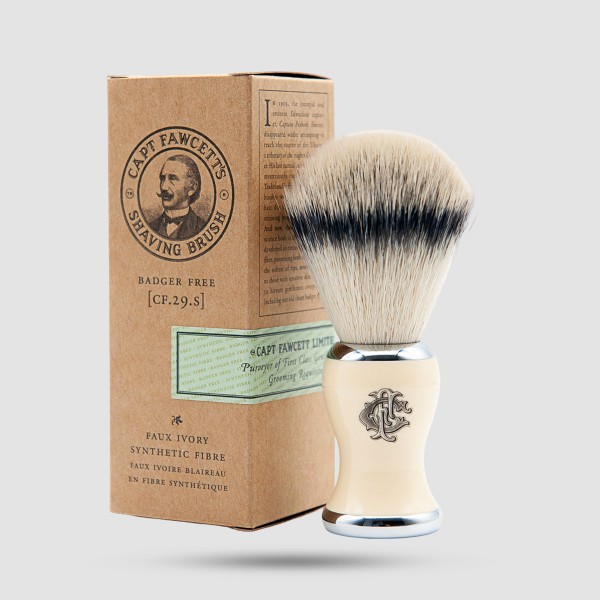 Πινέλο Ξυρίσματος Συνθετικό - Captain Fawcett - Faux Badger Shaving Brush
