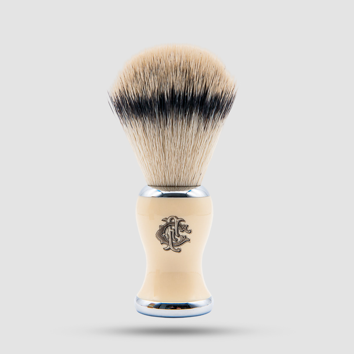 Πινέλο Ξυρίσματος Συνθετικό Captain Fawcett Faux Badger με λαβή απομίμησης ελεφαντόδοντου