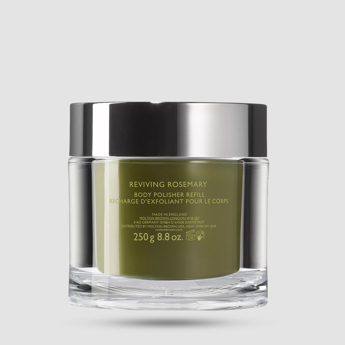 Molton Brown Reviving Rosemary Body Polisher Scrub Σώματος Δενδρολίβανο 250g Επαναγεμιζόμενο