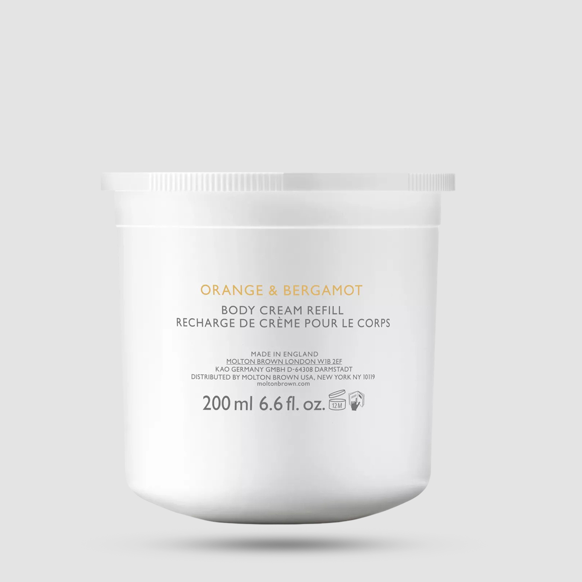 Ανταλλακτικό Κρέμας Σώματος Molton Brown Πορτοκάλι Περγαμόντο 200 γραμμάρια Οικολογική Συσκευασία