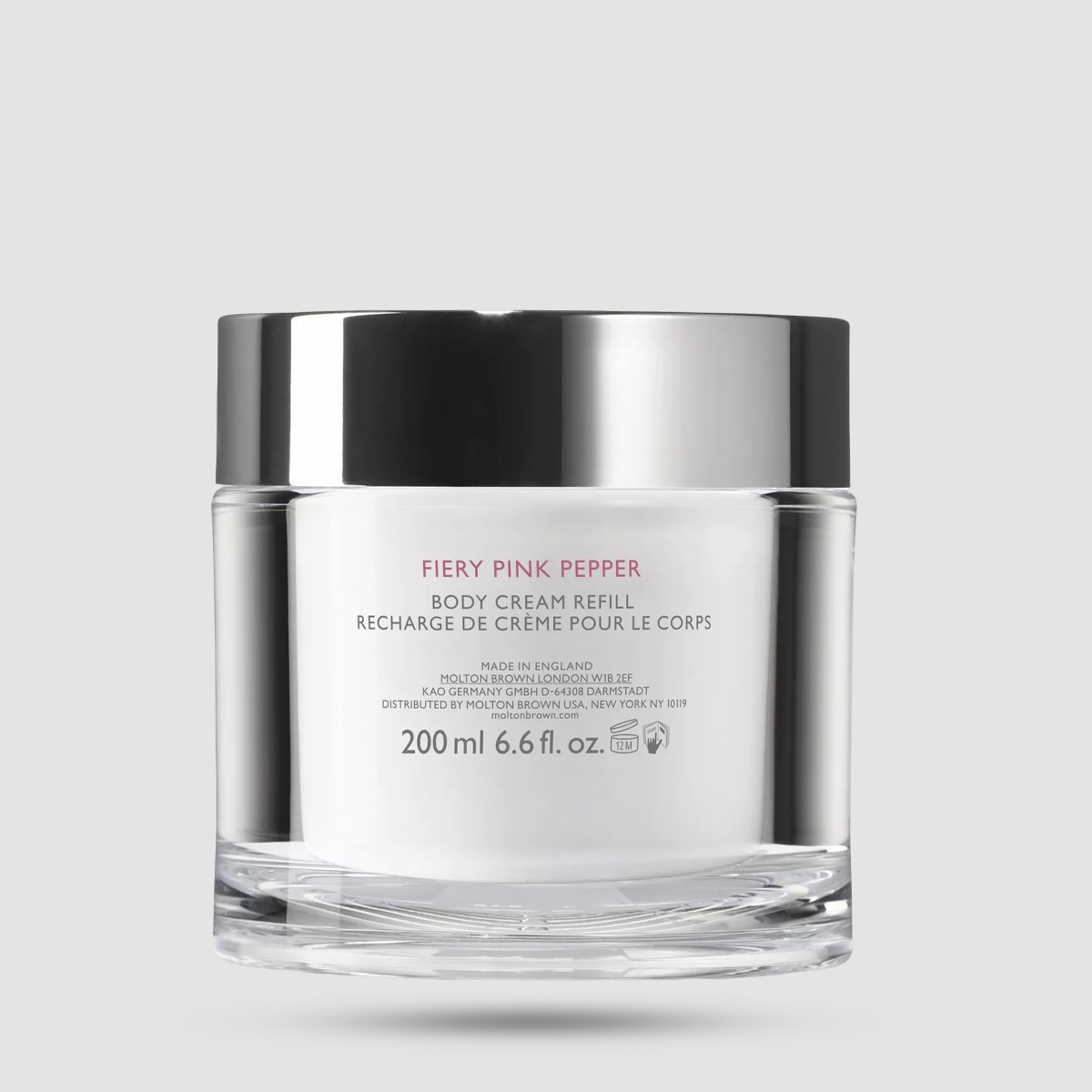 Molton Brown Fiery Pink Pepper Κρέμα Σώματος Ροζ Πιπέρι Επαναγεμιζόμενη 200γρ