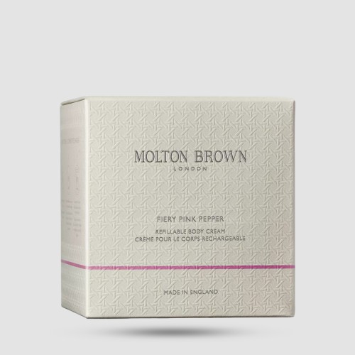 Molton Brown Fiery Pink Pepper Κρέμα Σώματος Ροζ Πιπέρι Επαναγεμιζόμενη 200γρ
