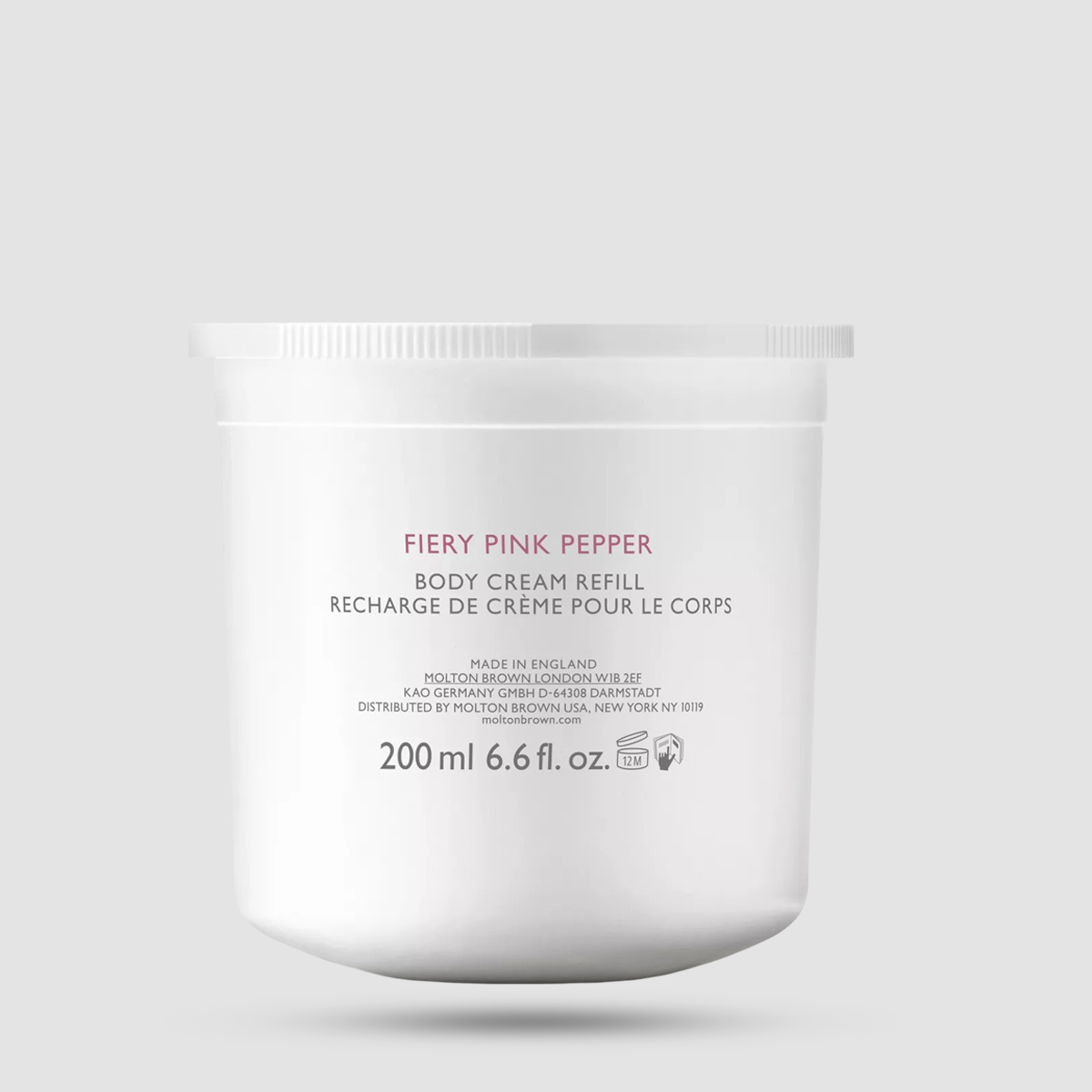 Molton Brown Fiery Pink Pepper Ανταλλακτικό Κρέμας Σώματος Refill Pouch 200γρ