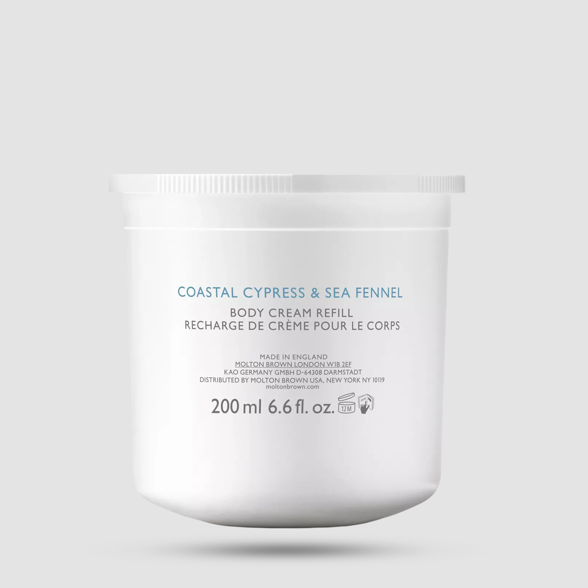 Molton Brown Coastal Cypress Sea Fennel Ανταλλακτικό Κρέμας Refill 200γρ Οικολογική Συσκευασία