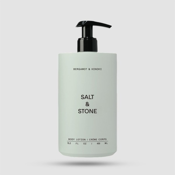 Ενυδατική Κρέμα Σώματος - Salt And Stone - Bergamot & Hinoki 450ml