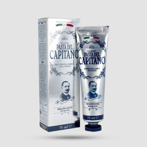 Οδοντόκρεμα - Pasta del Capitano 1905 - Whitening Baking Soda 75ml