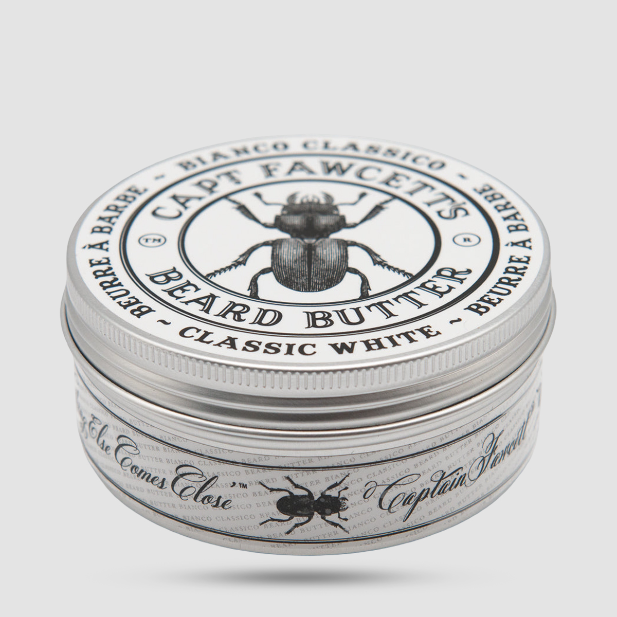 Captain Fawcett Bianco Classico Beard Butter 80ml - Βραβευμένο beard butter για γκρίζα γένια