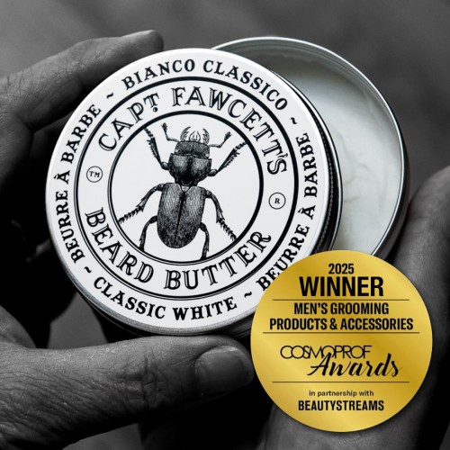 Captain Fawcett Bianco Classico Beard Butter 80ml - Βραβευμένο beard butter για γκρίζα γένια