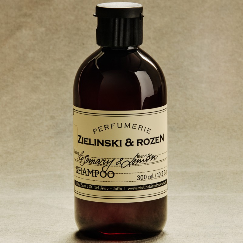 Shampoo Rosemary & Lemon 300ml – Zielinski & Rozen