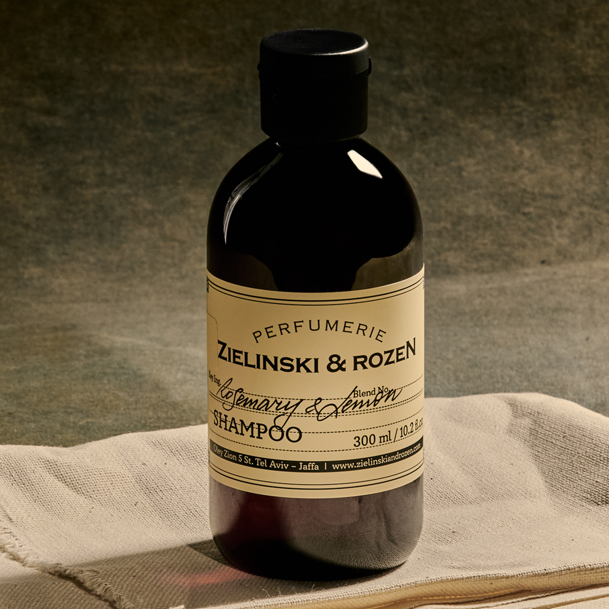 Zielinski & Rozen Rosemary Lemon Shampoo Daily Use 300ml lightweight hair care