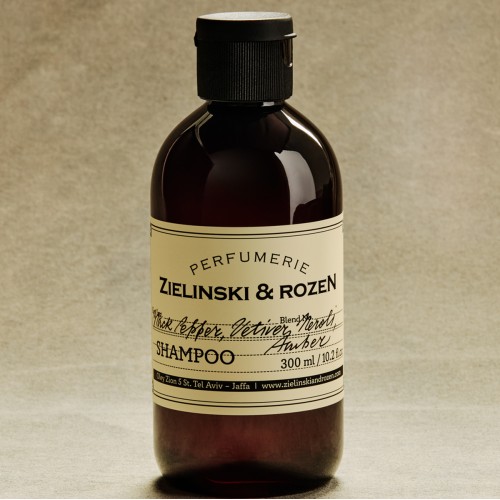 Zielinski & Rozen Black Pepper Vetiver Neroli Amber Shampoo 300ml nourishing hair care