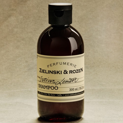 Zielinski & Rozen Vetiver Lemon Shampoo 300ml nourishing hair care castor oil