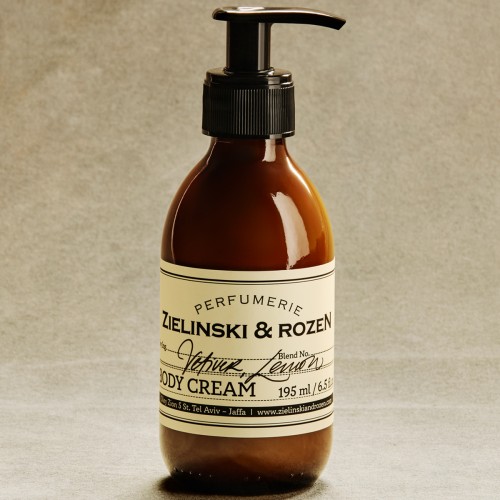 Zielinski & Rozen Body Cream Vetiver Lemon 195ml θρεπτική κρέμα σώματος fresh green