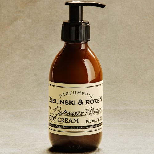Zielinski & Rozen Body Cream Oakmoss Amber 195ml θρεπτική κρέμα σώματος woody fougère
