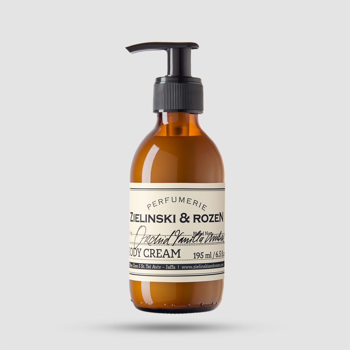 Zielinski & Rozen Body Cream Orchid Vanilla Amber 195ml nourishing body cream sweet fruity