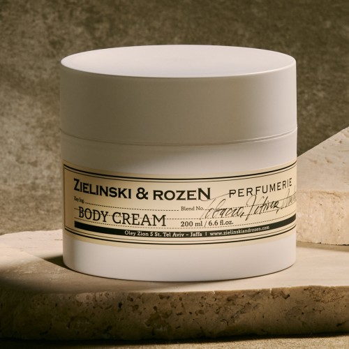 Zielinski & Rozen Body Cream Tobacco Vetiver Amber 200ml - Κρέμα σώματος με καπνό και κεχριμπάρι