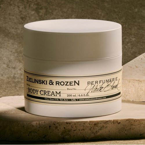 Zielinski & Rozen Body Cream White Blend 200ml - Κρέμα σώματος με γκρέιπφρουτ και λευκά άνθη
