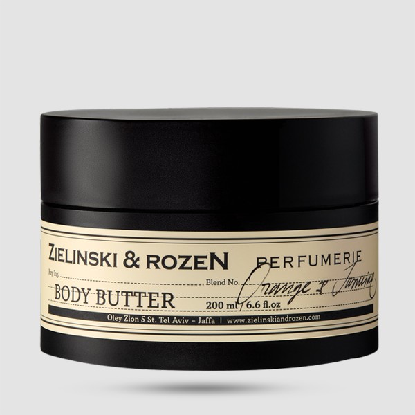 Body Butter Orange & Jasmine 200ml – Zielinski & Rozen