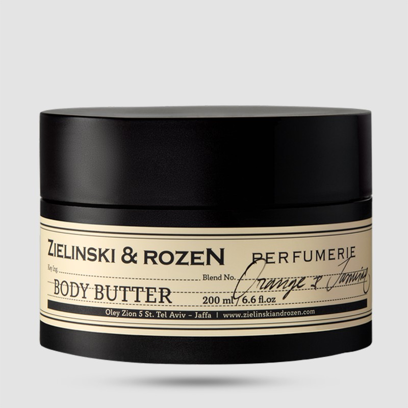 Body Butter Orange & Jasmine 200ml – Zielinski & Rozen