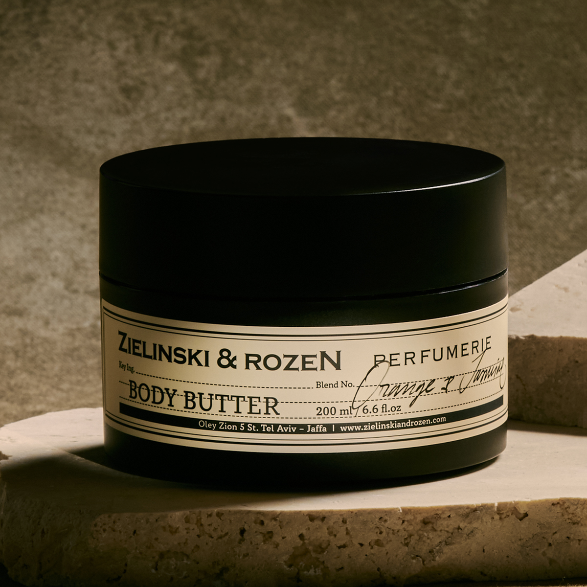 Zielinski & Rozen Body Butter Orange & Jasmine 200ml πορτοκάλι γιασεμί