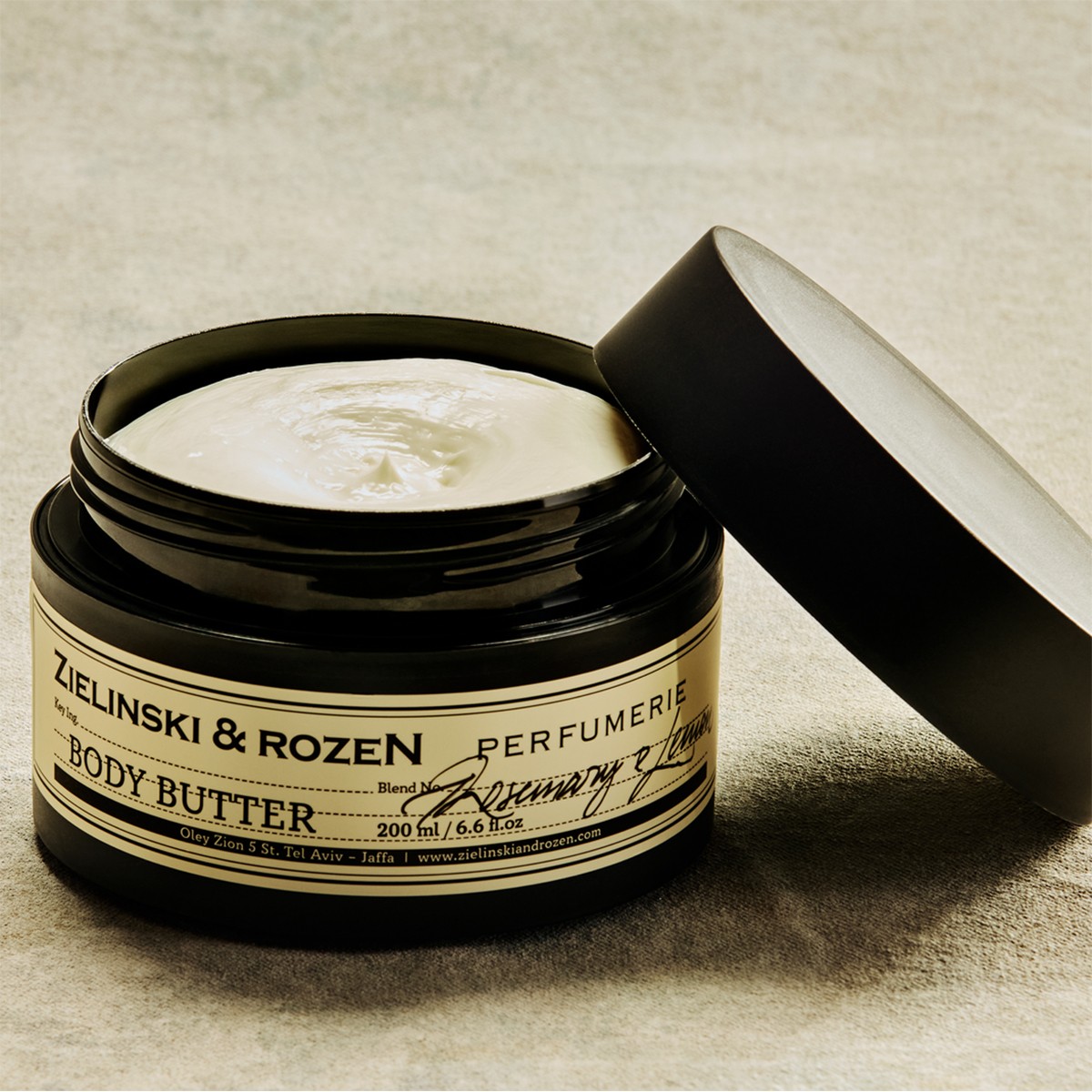 Zielinski & Rozen Body Butter Rosemary & Lemon 200ml δεντρολίβανο λεμόνι