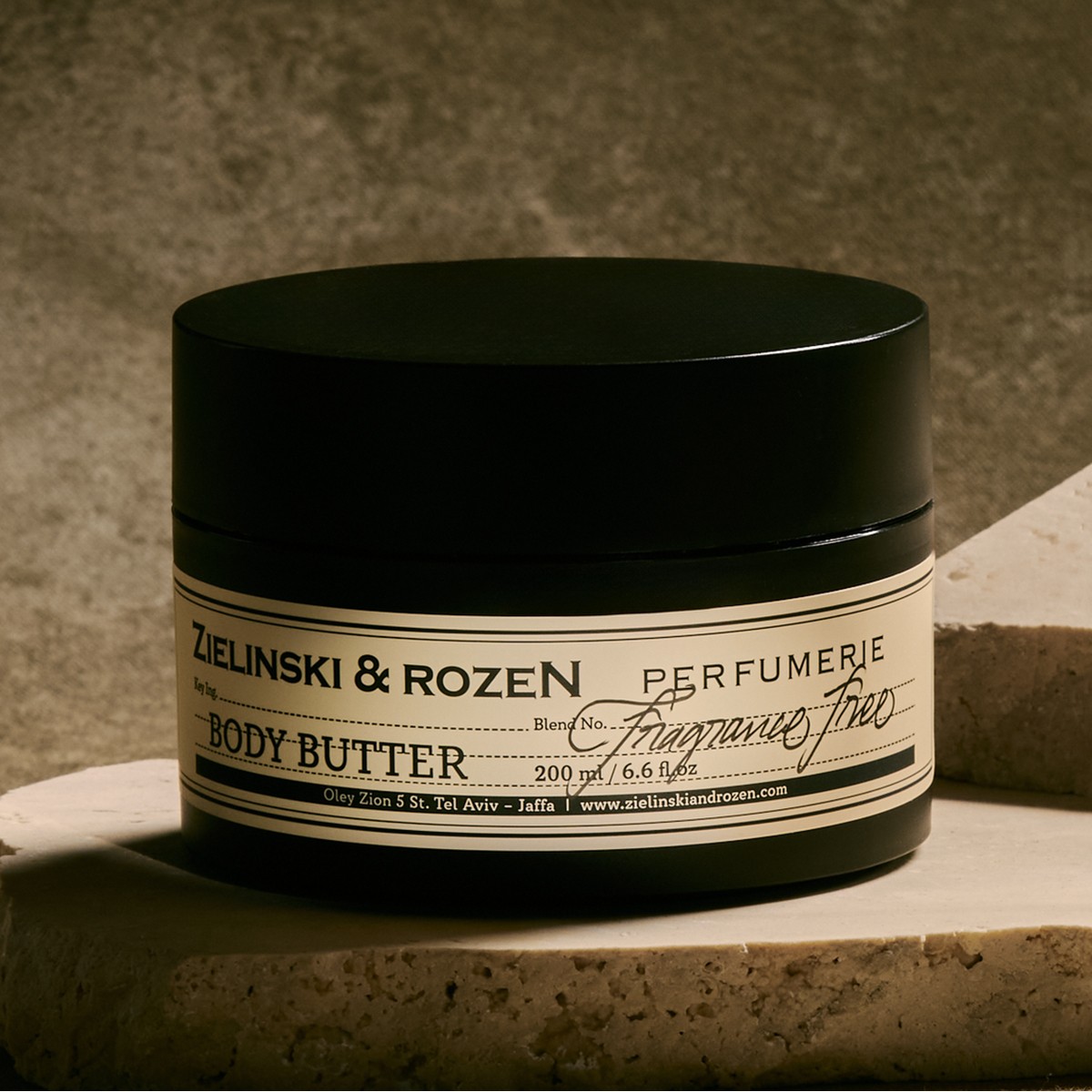 Zielinski & Rozen Body Butter Fragrance Free 200ml χωρίς άρωμα