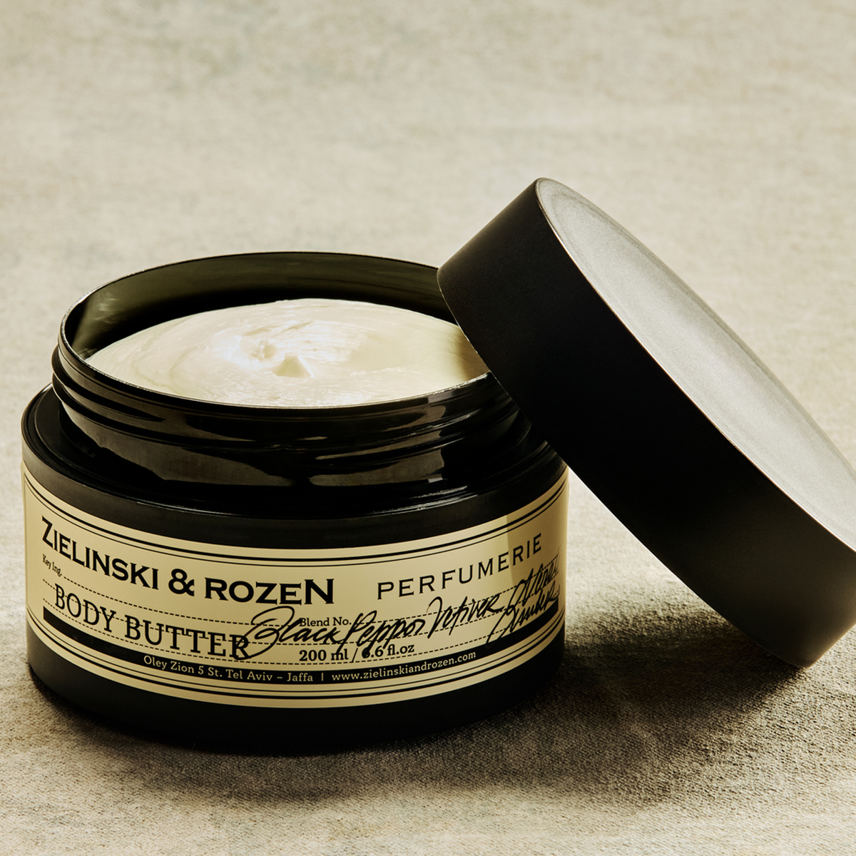 Zielinski & Rozen Body Butter Black Pepper Vetiver Neroli Amber 200ml - Πολυτελές βούτυρο σώματος