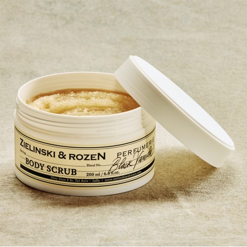 Zielinski & Rozen Body Scrub Black Vanilla 200ml αλάτι Νεκράς Θάλασσας