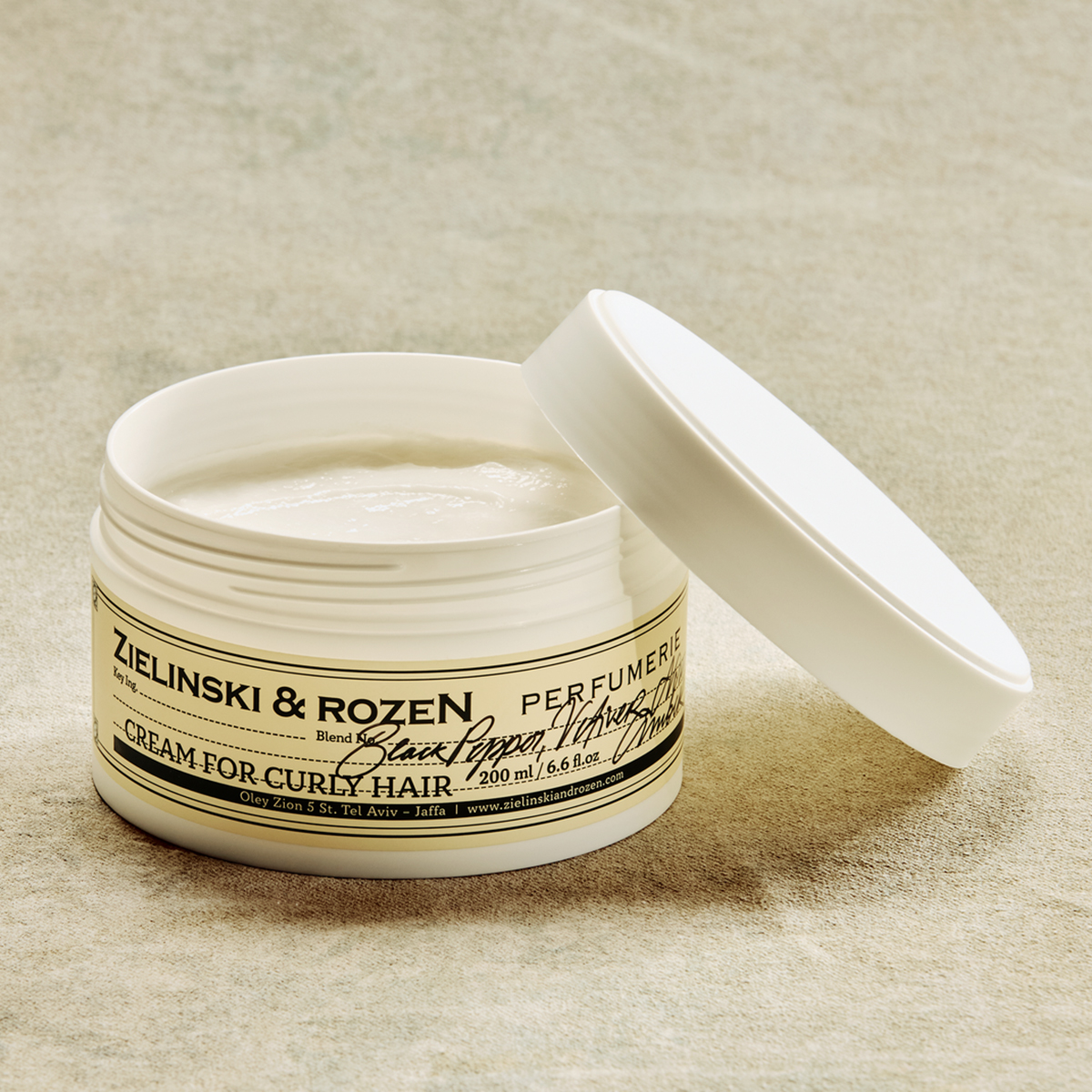 Zielinski & Rozen Κρέμα Σγουρών Μαλλιών Black Pepper Vetiver Neroli Amber 200ml