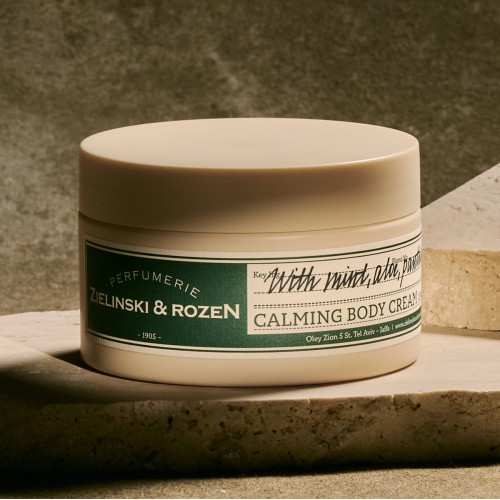 Zielinski & Rozen Calming Body Cream Mint Aloe Panthenol 120ml