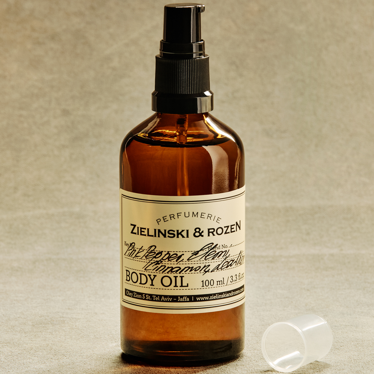 Zielinski & Rozen Λάδι Σώματος Pink Pepper Elemi Cinnamon Leather 100ml