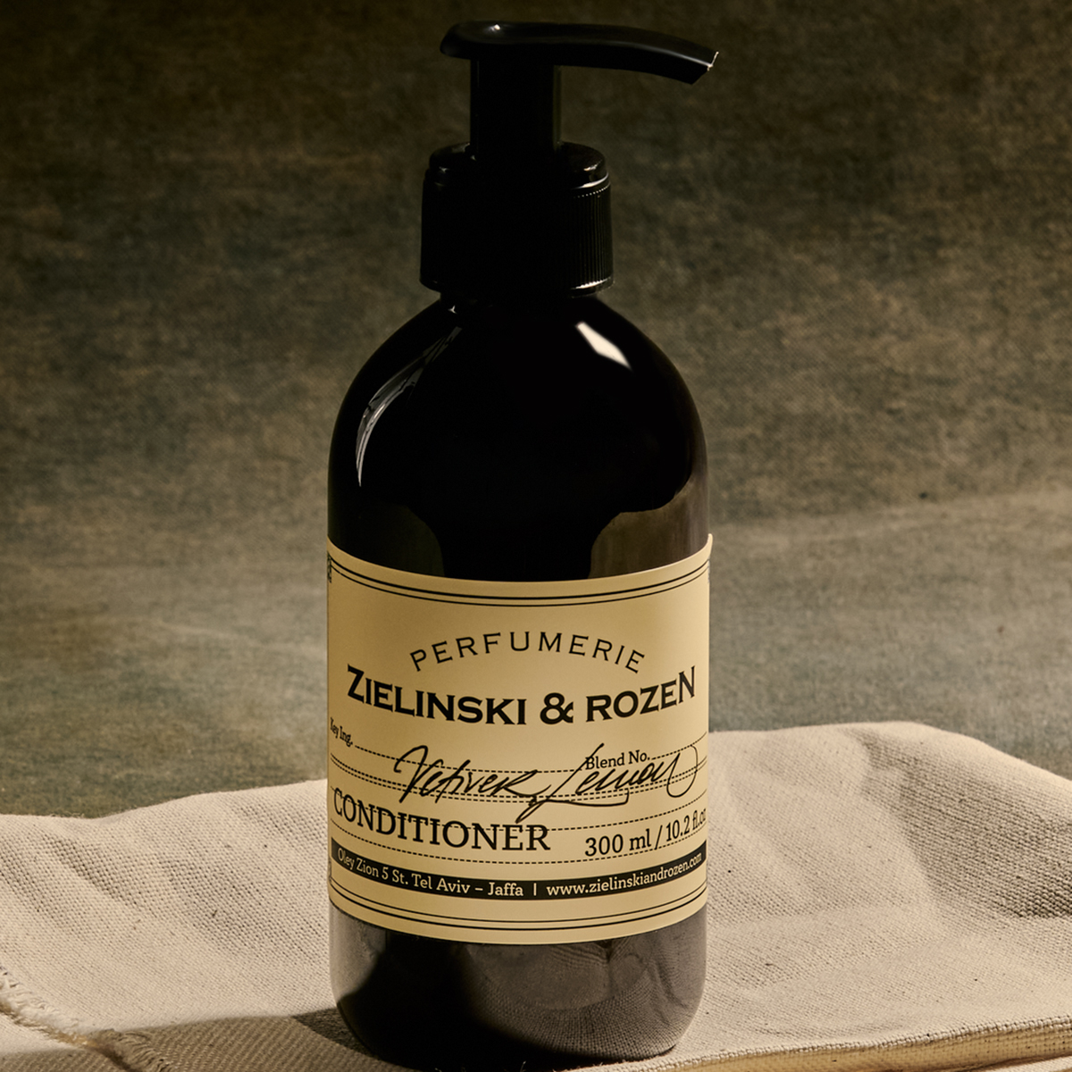 Zielinski & Rozen Conditioner Vetiver Lemon 300ml - Ελαφριά φόρμουλα για όλους τους τύπους μαλλιών