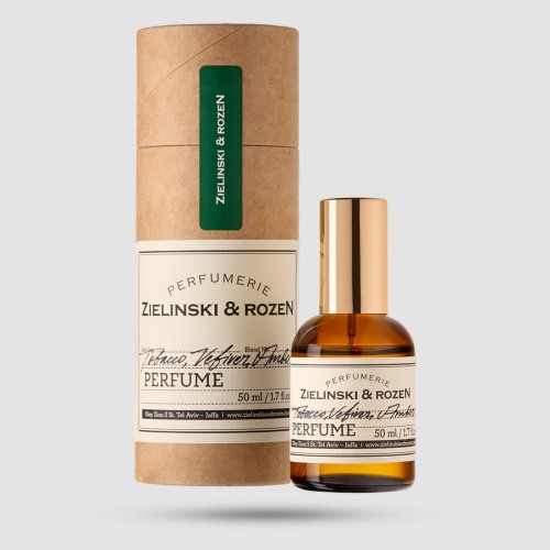 Zielinski & Rozen Eau De Parfum Tobacco Vetiver Amber 50ml amber tobacco unisex