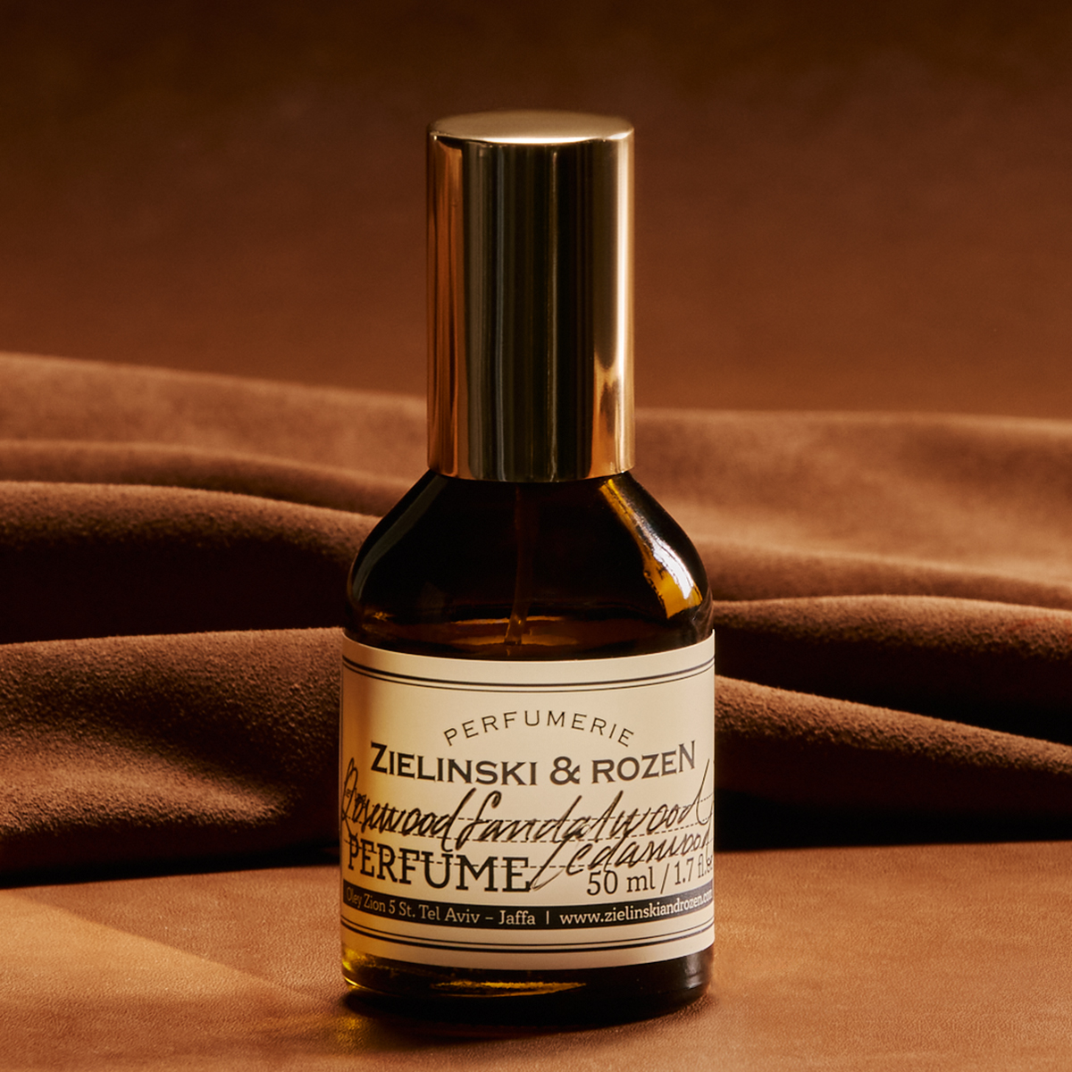 Zielinski & Rozen Eau De Parfum Rosewood Sandalwood Cedarwood 50ml woody leather unisex