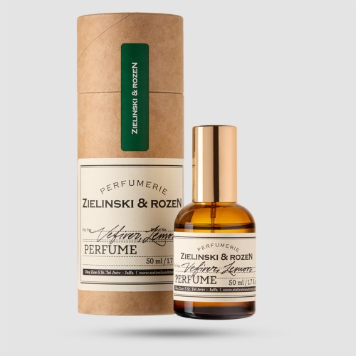Zielinski & Rozen Eau De Parfum Vetiver Lemon 50ml - Fresh green citrus fragrance