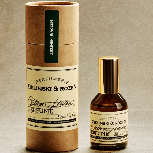 Zielinski & Rozen Eau De Parfum Vetiver Lemon 50ml - Fresh green citrus fragrance