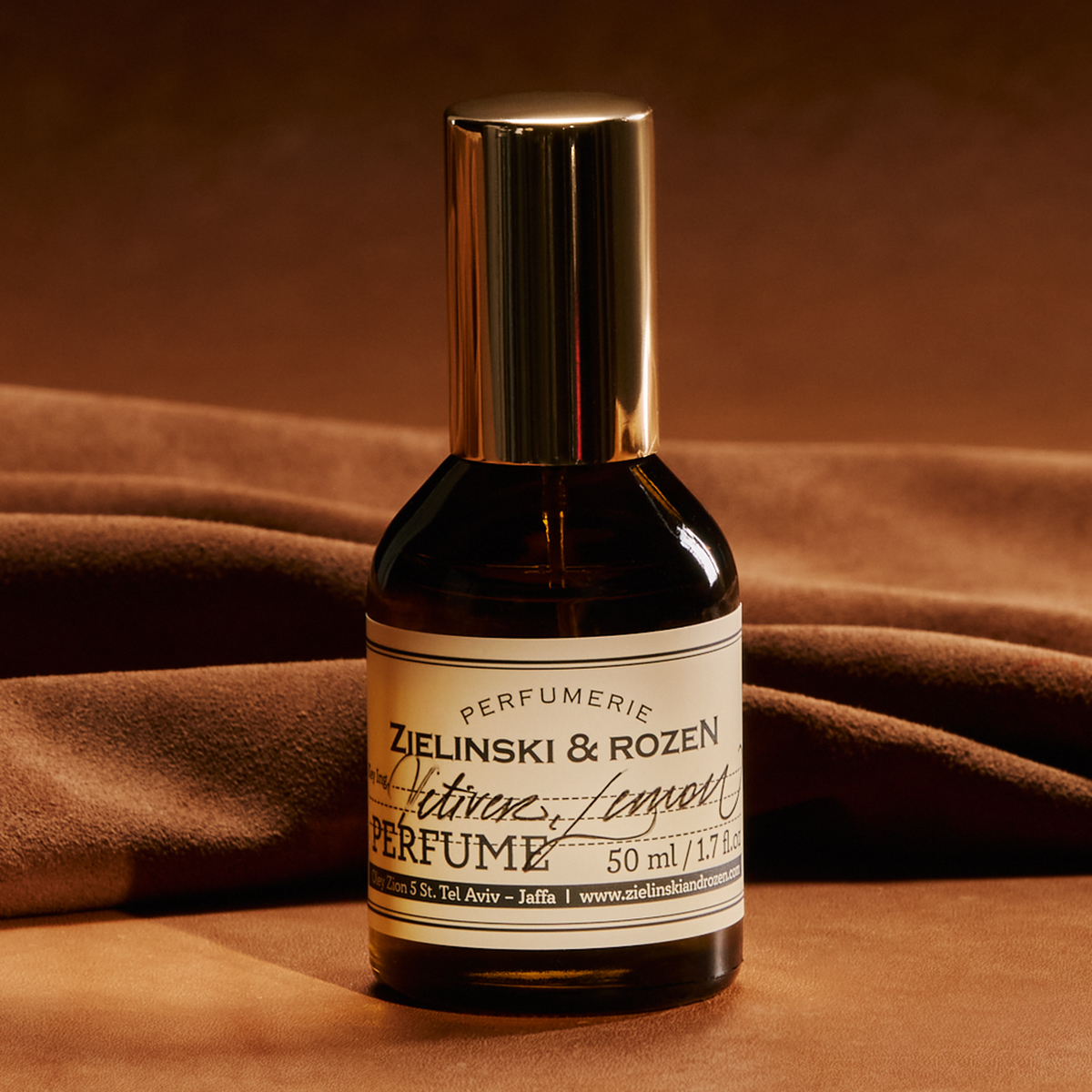Zielinski & Rozen Eau De Parfum Vetiver Lemon 50ml - Fresh green citrus fragrance