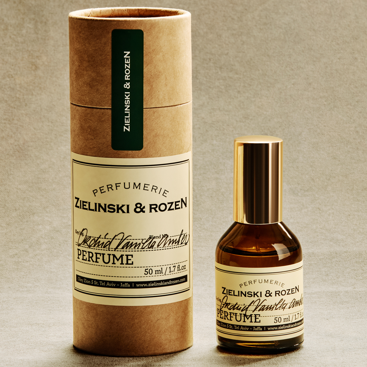 Zielinski & Rozen Eau De Parfum Orchid Vanilla Amber 50ml - Γλυκό μεθυστικό άρωμα