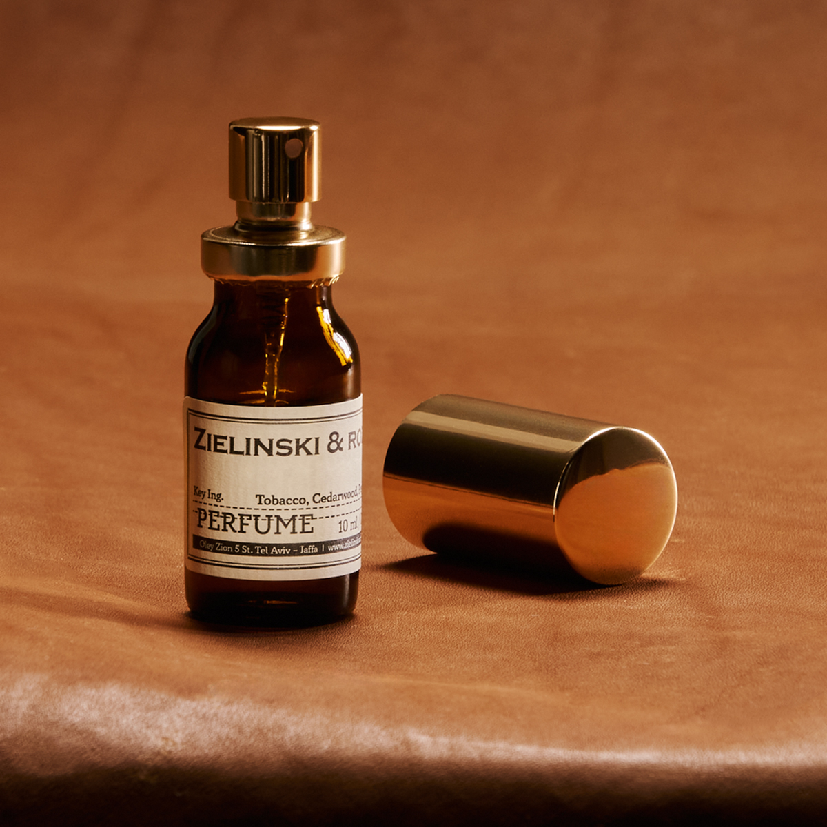 Zielinski & Rozen Eau De Parfum Tobacco Cedarwood Pepper 10ml Travel Size