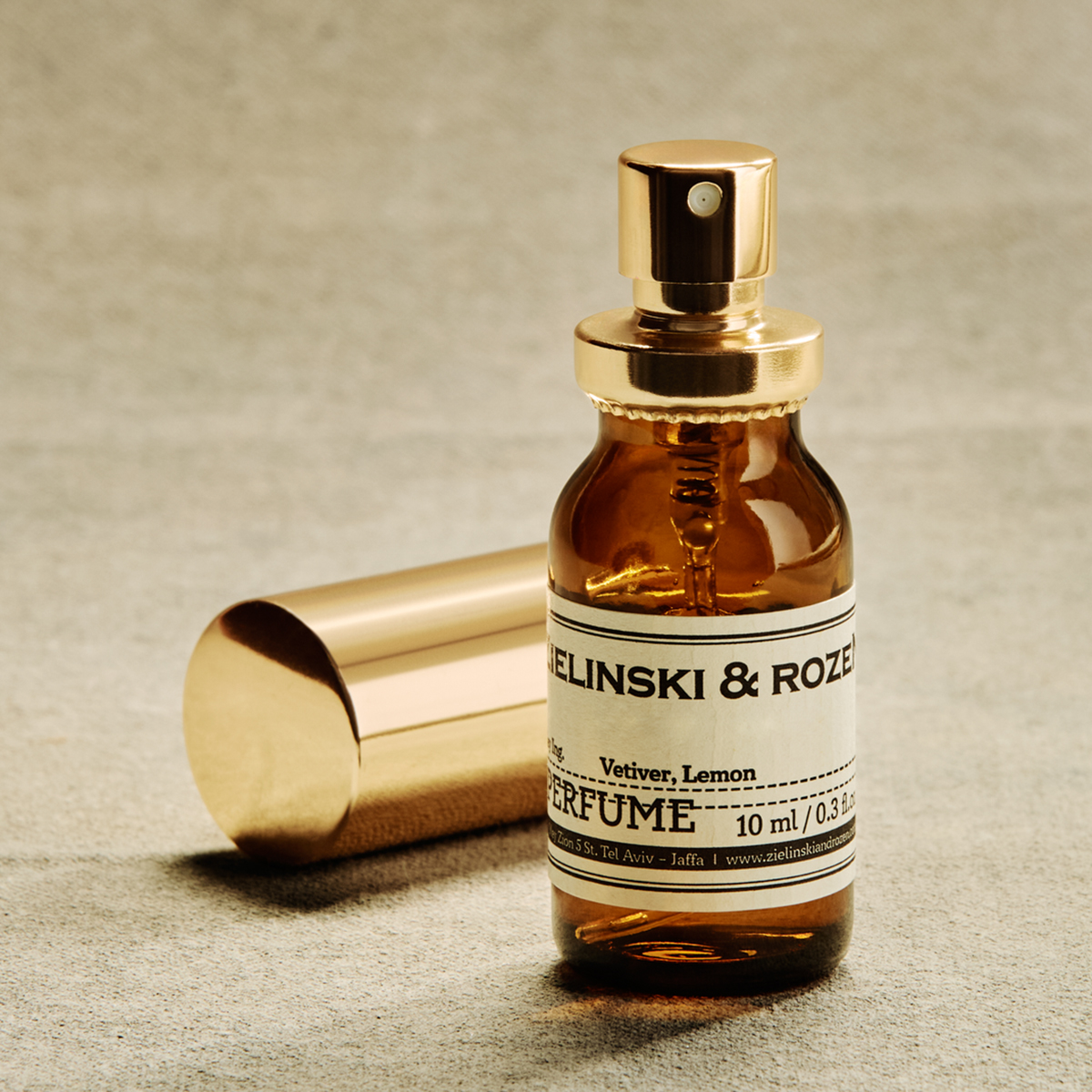 Zielinski & Rozen Eau De Parfum Vetiver Lemon 10ml Travel Size