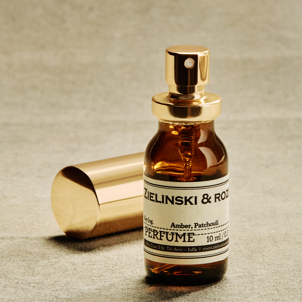 Zielinski & Rozen MOSS Amber Patchouli 10ml travel size spicy woody unisex