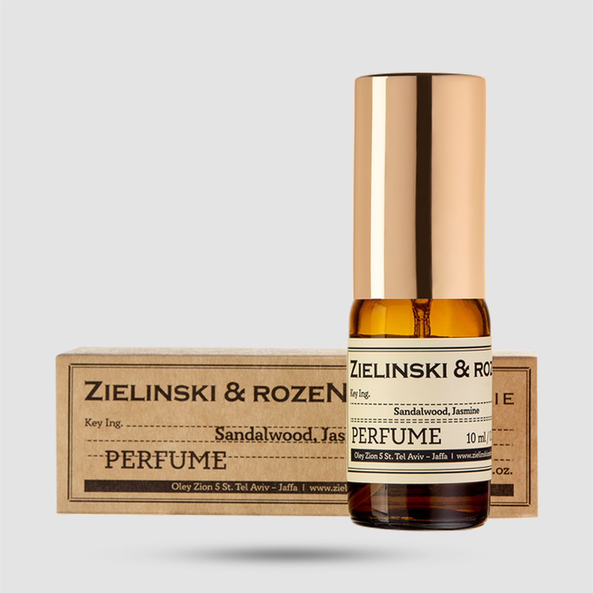 Zielinski & Rozen Eau De Parfum Sandalwood Jasmine 10ml Travel Size