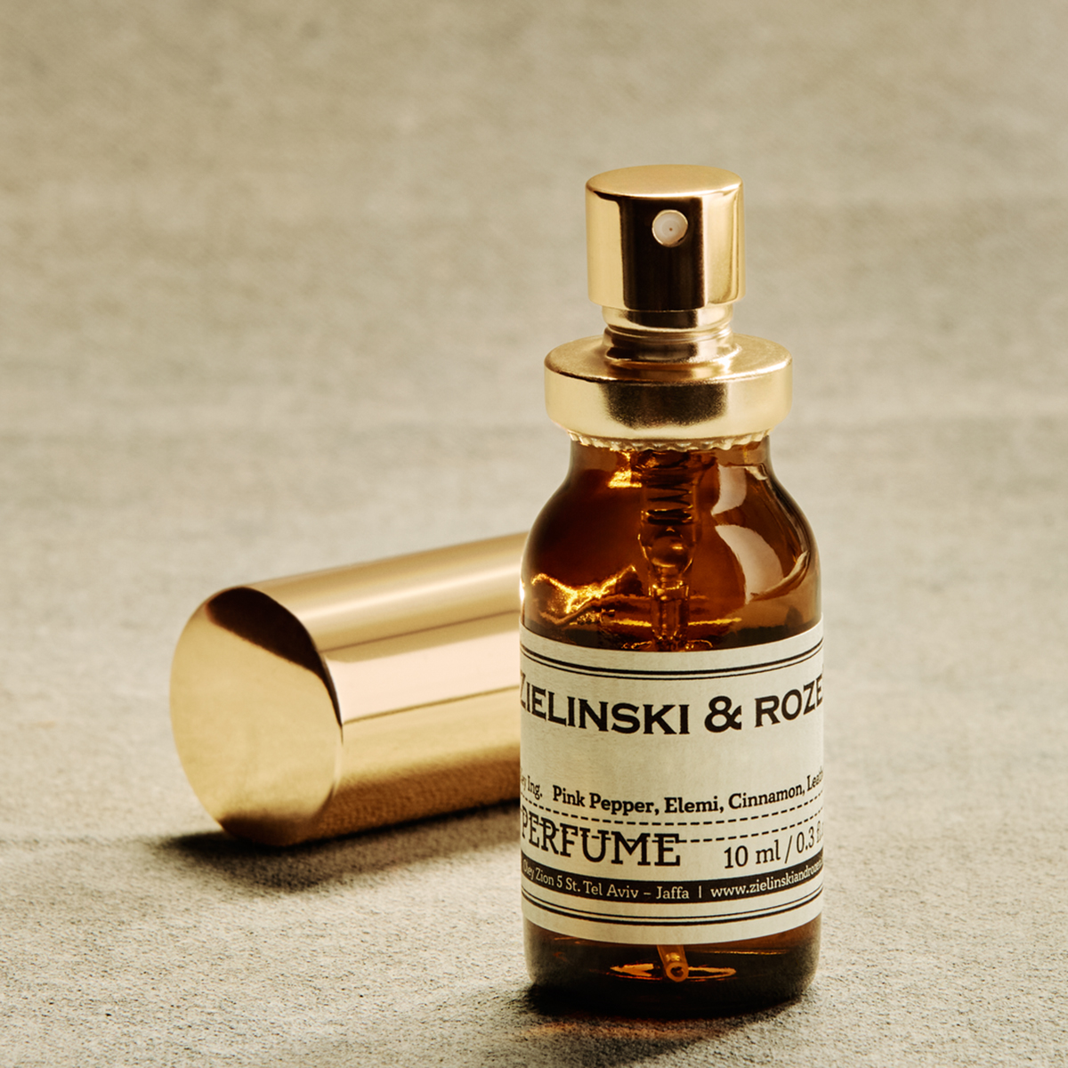 Zielinski & Rozen Pink Pepper Elemi Cinnamon Leather 10ml travel size spicy unisex