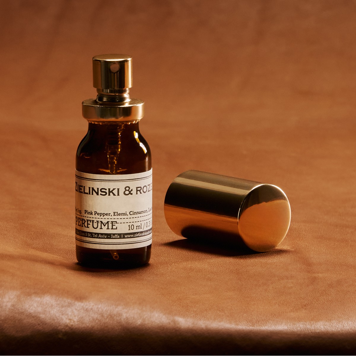 Zielinski & Rozen Pink Pepper Elemi Cinnamon Leather 10ml travel size spicy unisex