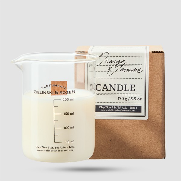 Αρωματικό Κερί Orange & Jasmine 170g – Zielinski & Rozen