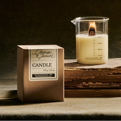 Zielinski & Rozen Αρωματικό Κερί Orange & Jasmine 170g - Ξύλινο φυτίλι ανθικό εσπεριδοειδές