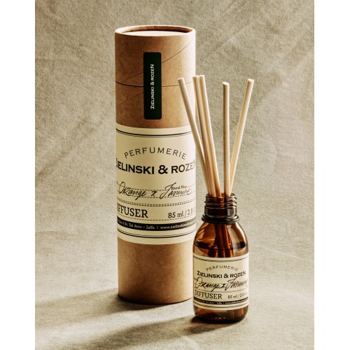 Zielinski & Rozen Diffuser Orange & Jasmine 85ml - Floral citrus home fragrance