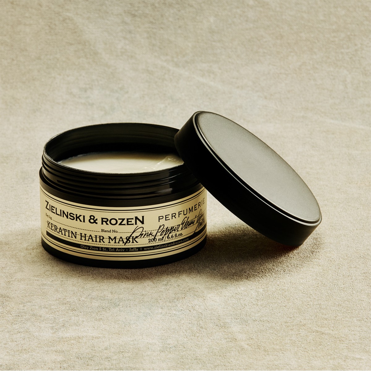 Zielinski & Rozen Μάσκα Μαλλιών Keratin Pink Pepper Elemi Cinnamon Leather 200ml