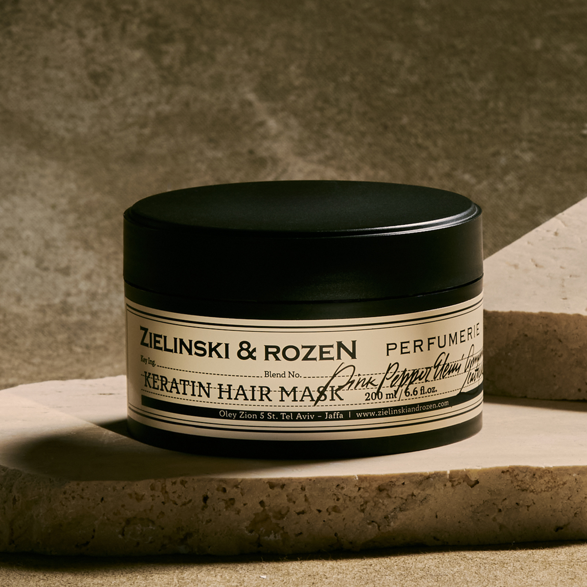 Zielinski & Rozen Μάσκα Μαλλιών Keratin Pink Pepper Elemi Cinnamon Leather 200ml